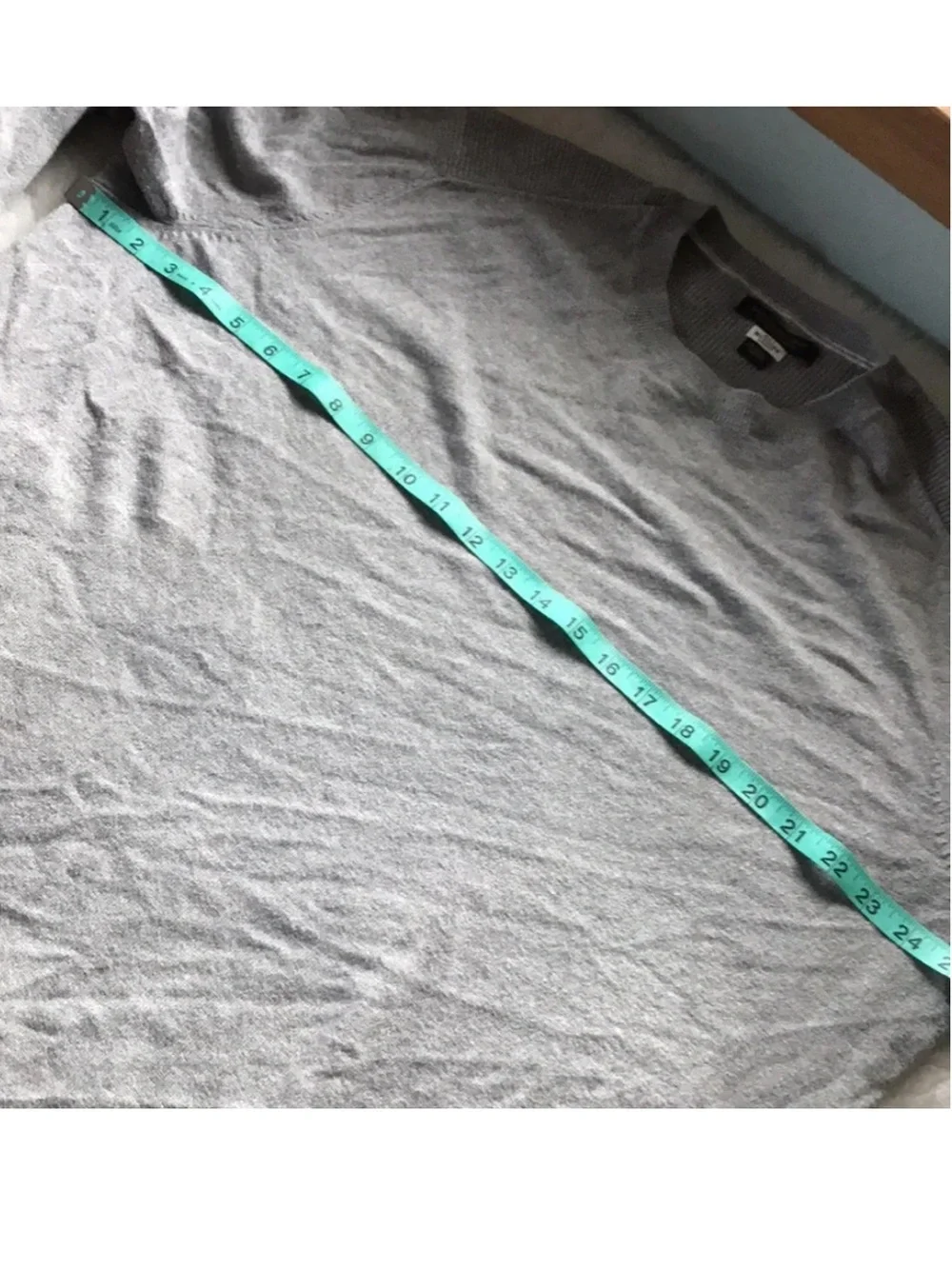 Banana Republic grey cotton cashmere sweater XL